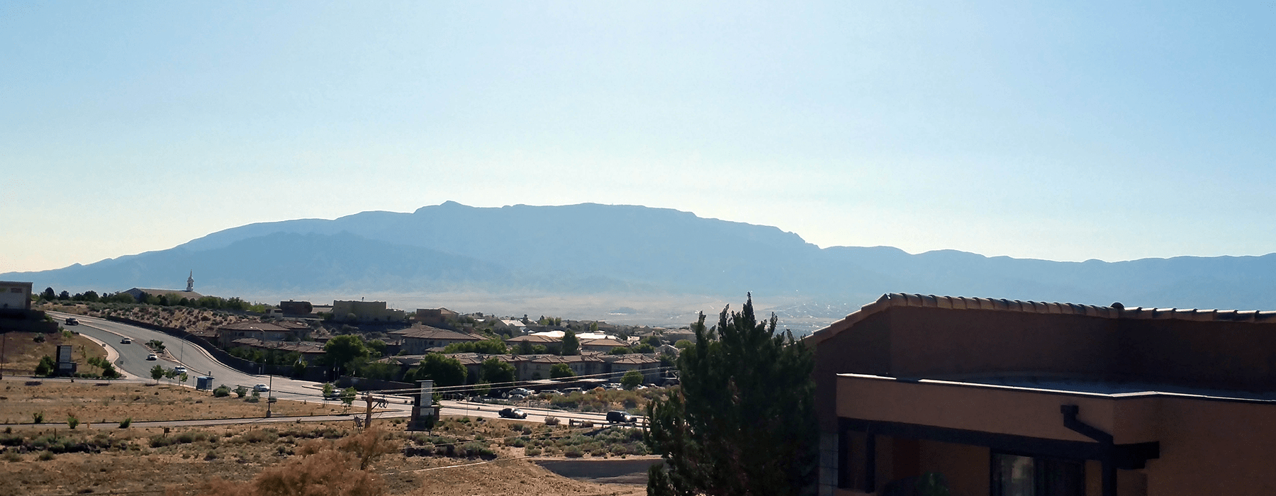 mountain view seen from property